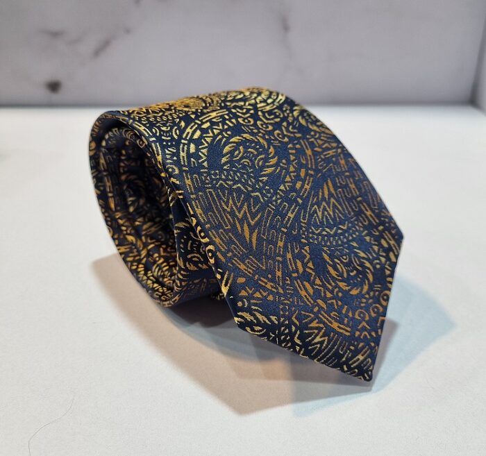 20241117_122313 کراوات طرح دار i265 - Image 1