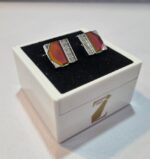 دکمه سردست نگین دار D04