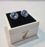 دکمه سردست نگین دار D11