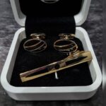 ست دکمه سردست و سنجاق D63